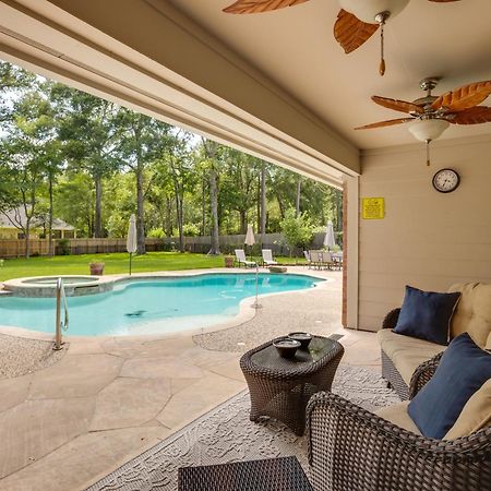 Sprawling Montgomery Oasis Pool, Near Lake Conroe Villa Dış mekan fotoğraf