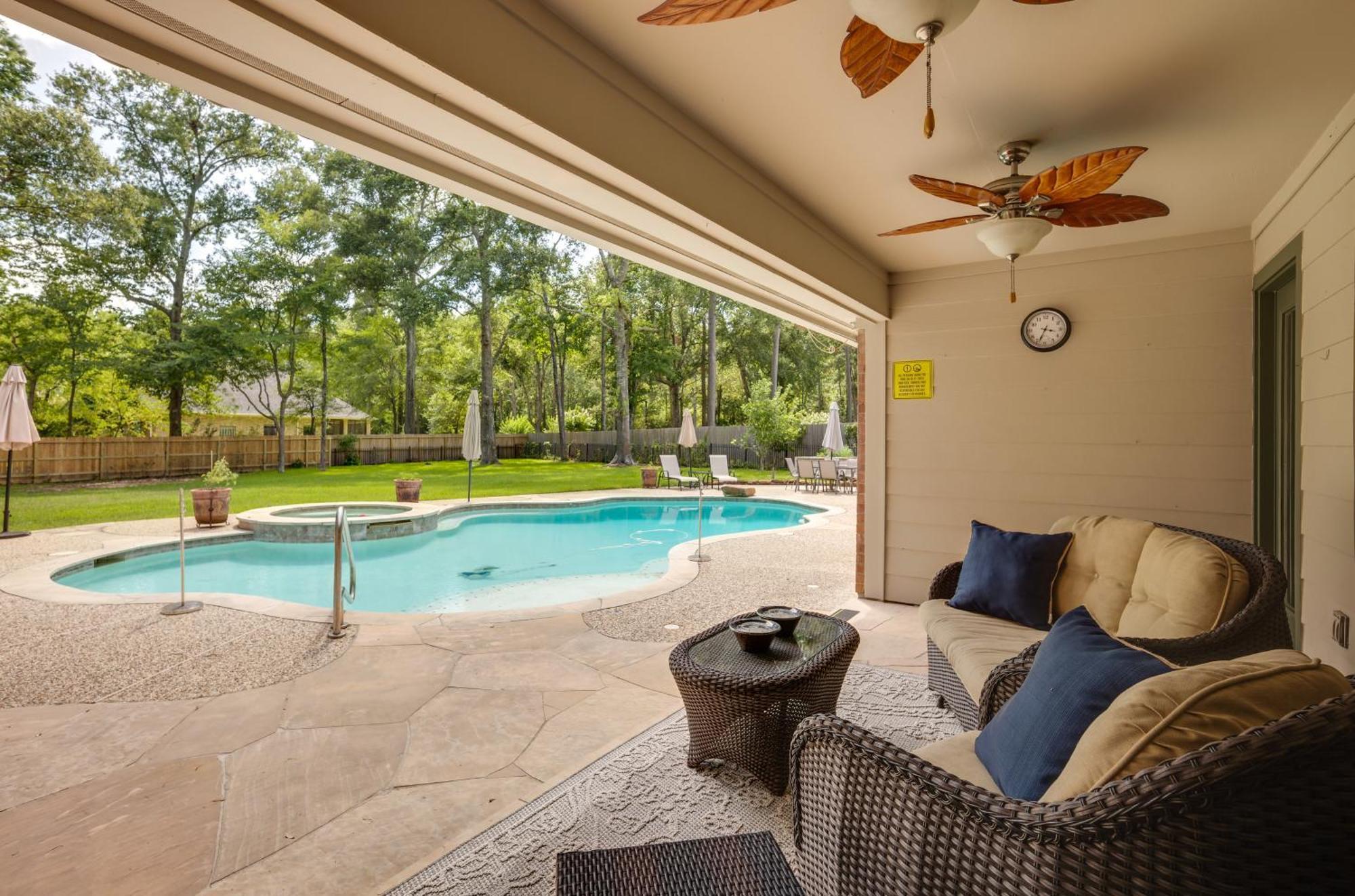 Sprawling Montgomery Oasis Pool, Near Lake Conroe Villa Dış mekan fotoğraf